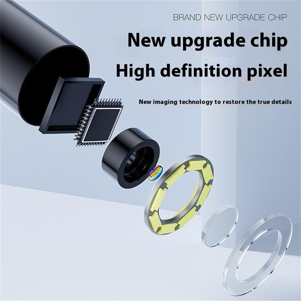 P230 5m Hard Wire 2 Inch HD 1080P Industrial Endoscope Handheld Inspection Camera with 8mm Lens