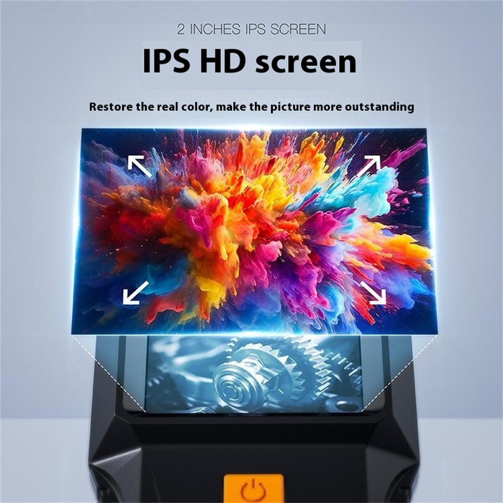 P230 5m Hard Wire 2 Inch HD 1080P Industrial Endoscope Handheld Inspection Camera with 8mm Lens