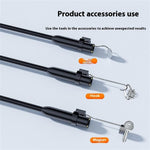 P230 15m Hard Wire 2 Inch HD 1080P Industrial Endoscope Handheld Inspection Camera with 8mm Lens
