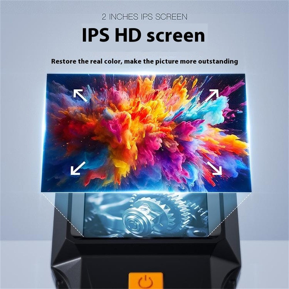 P230 15m Hard Wire 2 Inch HD 1080P Industrial Endoscope Handheld Inspection Camera with 8mm Lens