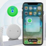 S10 Wireless Finder for iOS Devices Round Shape Key Wallet Anti-lost Smart Tracker