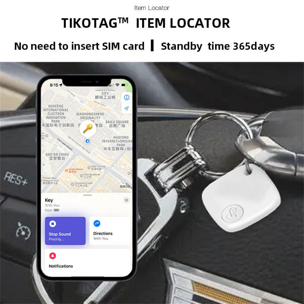 TIKOTAG Keychain Design Wireless Luggage Finder Smart Tracker for iOS
