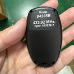 3-Button Mini Remote Control 433.92MHz Garage Door Opener C945 CM842 C940 C943