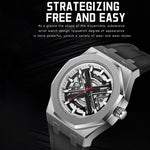 WLISTH 6148 Herr Kalender Quartz Klocka Mode Sport Lysande Armbandsur