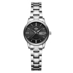 YASHIDUN 5063 Steel Strap Stylish Couple Quartz Watch Luminous Calendar Wrist Watch