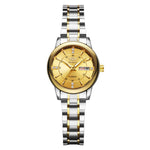YASHIDUN 5063 Steel Strap Stylish Couple Quartz Watch Luminous Calendar Wrist Watch