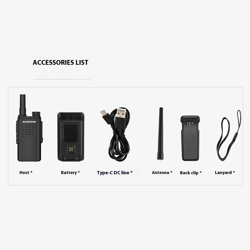 BAOFENG W-31E Outdoor Handheld Intercom UHF 400-470MHZ Portable Walkie Talkie