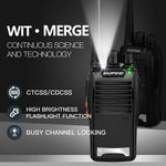 BAOFENG bf-777s 2 stk. udendørs håndholdt samtaleanlæg tovejsradio UHF 400-470MHZ Walkie Talkie