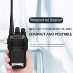 BAOFENG bf-777s 2 stk. udendørs håndholdt samtaleanlæg tovejsradio UHF 400-470MHZ Walkie Talkie