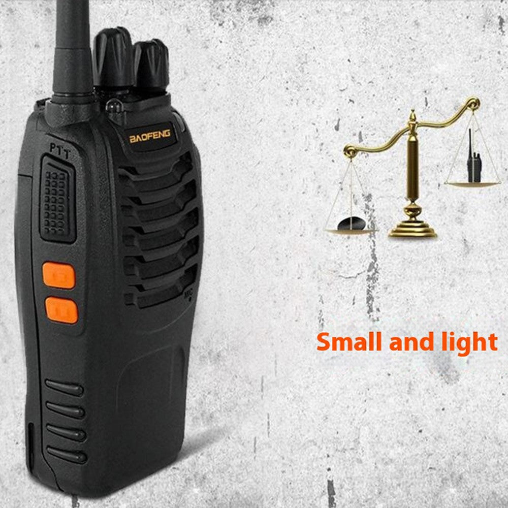 BAOFENG BF-888H 2Pcs Outdoor Handheld Two Way Radio UHF 400-470MHZ Walkie Talkie