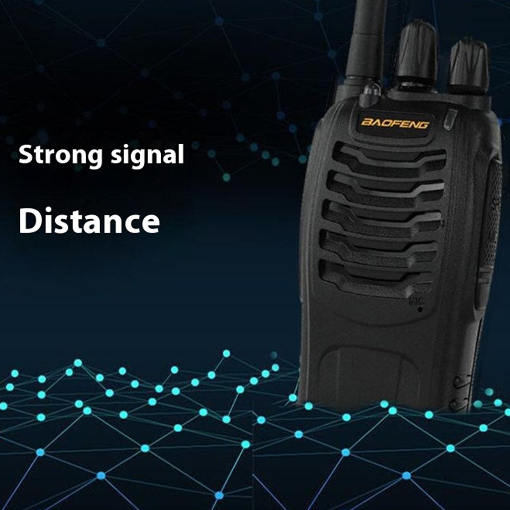 BAOFENG BF-888H 2Pcs Outdoor Handheld Two Way Radio UHF 400-470MHZ Walkie Talkie