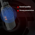 BAOFENG BF-888H 2Pcs Outdoor Handheld Two Way Radio UHF 400-470MHZ Walkie Talkie