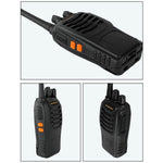 BAOFENG BF-888H 2Pcs Outdoor Handheld Two Way Radio UHF 400-470MHZ Walkie Talkie