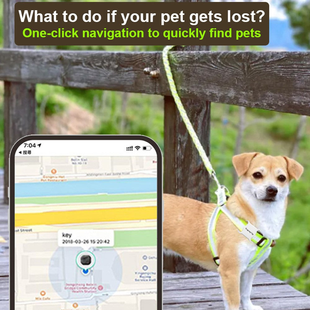 F2 Global Locator Waterproof Anti-Lost Bluetooth-compatible Tracker Collar