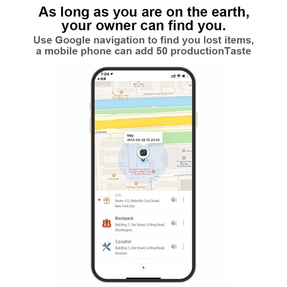F1 Tracker Global Bluetooth-compatible Anti-Lost Locator for iOS Android