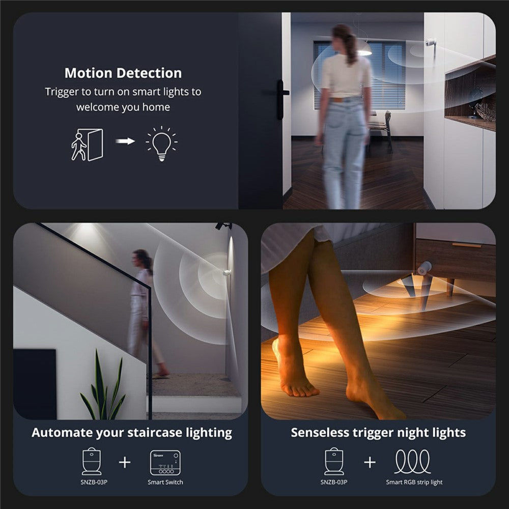 SONOFF SNZB-03P Zigbee Motion Sensor Smart Home Security Local Smart Scene Linkage