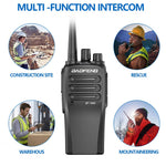 BAOFENG BF-1909 10 km afstand håndholdt tovejs radio intercom UHF 400-470MHZ Walkie Talkie