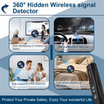 T011 Wireless RF Signal Detector GPS WiFi Tracker Camera Bug Detector Anti-Spy Infrared Scanner