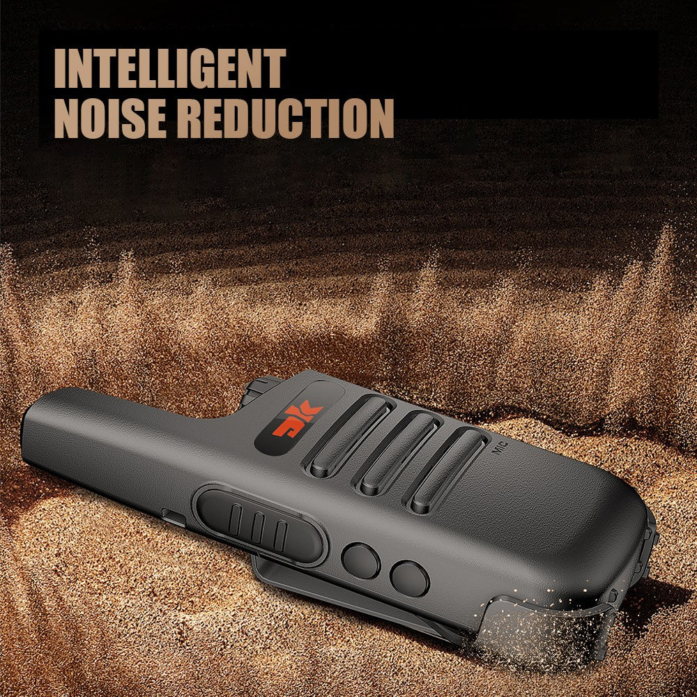 DK F1 2Pcs Portable Mini Handheld Interphone UHF 400-480MHZ Walkie Talkie
