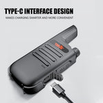 DK F1 2Pcs Portable Mini Handheld Interphone UHF 400-480MHZ Walkie Talkie
