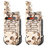 DK F1 2Pcs Portable Mini Handheld Interphone UHF 400-480MHZ Walkie Talkie