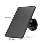 4W Solar Panel for Ring Video Doorbell 4 / 3 / 3 Plus / 2 Surveillance Smart Doorbell Charger