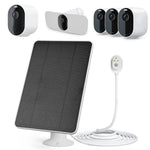 Solar Panel for Arlo Ultra 2 / Pro 3 / Ultra / Pro 5S Surveillance Camera Magnetic Charging Panel