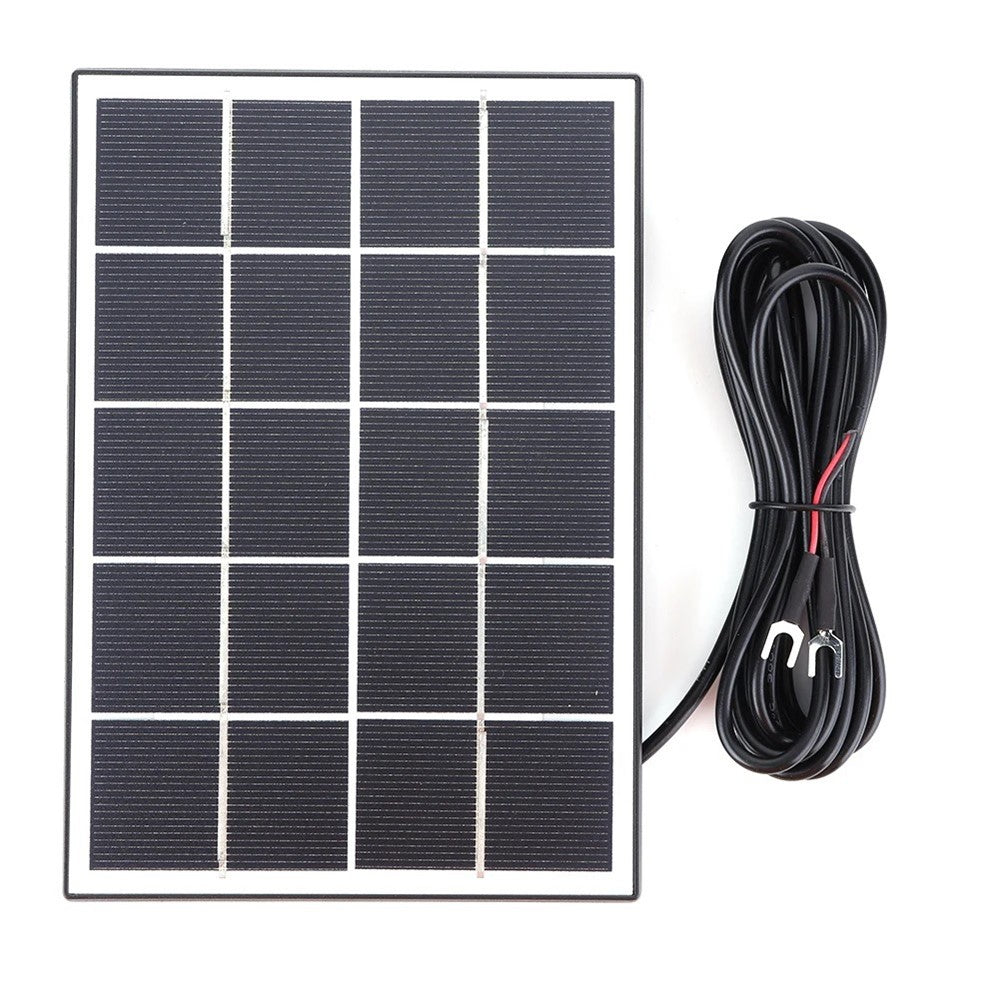 3W Solar Panel for Ring Video Doorbell 4 / 3 / 3 Plus / 2 Surveillance Smart Doorbell Charger