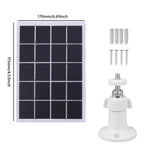 3W Solar Panel for Ring Video Doorbell 4 / 3 / 3 Plus / 2 Surveillance Smart Doorbell Charger