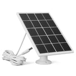 3W Solar Panel Doorbell Surveillance Camera Charger with DC55x21 / DC3.5x1.35 Output Interface
