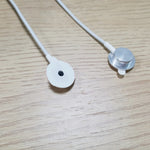 100Pcs Round Stickers for Laptop Intelligent Anti-Theft Alarm Device Connector