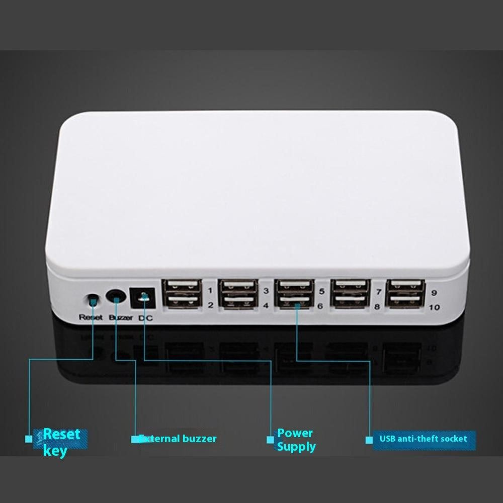 10 Interface Laptop Intelligent Anti-Theft Alarm System Mouse Keyboard Anti-Theft Alarm Device
