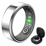 R99 Smart Ring pulsmåler, iltmåler og søvnovervågning – fingerring med opladningsetui