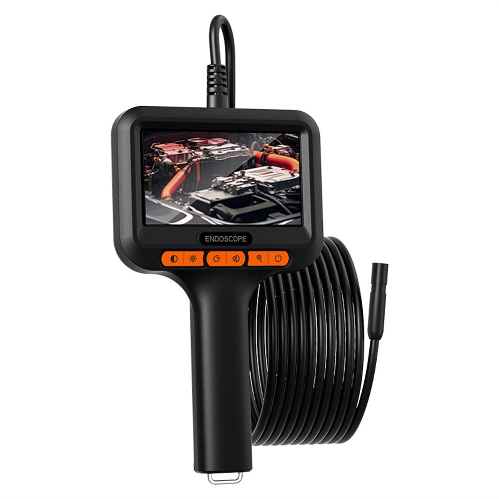 T42-AV 8mm Single Lens Endoscope 4.3 Inch IPS Screen 1080P HD Handheld Inspection Camera