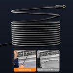 T42-AV 8mm Single Lens Endoscope 4.3 Inch IPS Screen 1080P HD Handheld Inspection Camera