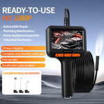 T42-AV 8mm Single Lens Endoscope 4.3 Inch IPS Screen 1080P HD Handheld Inspection Camera