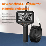 T32-AV 8mm Single Lens Endoscope 4.3 Inch Screen 1080P HD Handheld Inspection Camera