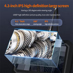 T32-AV 8mm Single Lens Endoscope 4.3 Inch Screen 1080P HD Handheld Inspection Camera