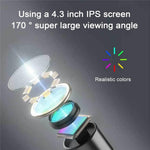T30-AV 8mm Single Lens 4.3 Inch IPS Screen 1080P HD Endoscope Camera