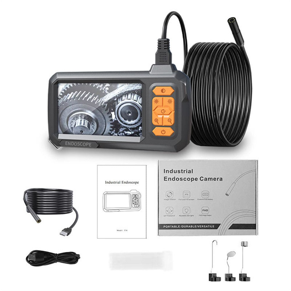 T30-AV 8mm Single Lens 4.3 Inch IPS Screen 1080P HD Endoscope Camera