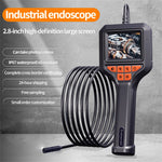 T33-AV 8mm Single Lens HD Handheld Endoscope with Screen Industrial Borescope