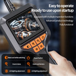 T33-AV 8mm Single Lens HD Handheld Endoscope with Screen Industrial Borescope