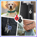 For Tile Mate (2024)  /  (2022) Bluetooth-compatible Tracker Silicone Case Anti Drop Protective Cover With Keychain