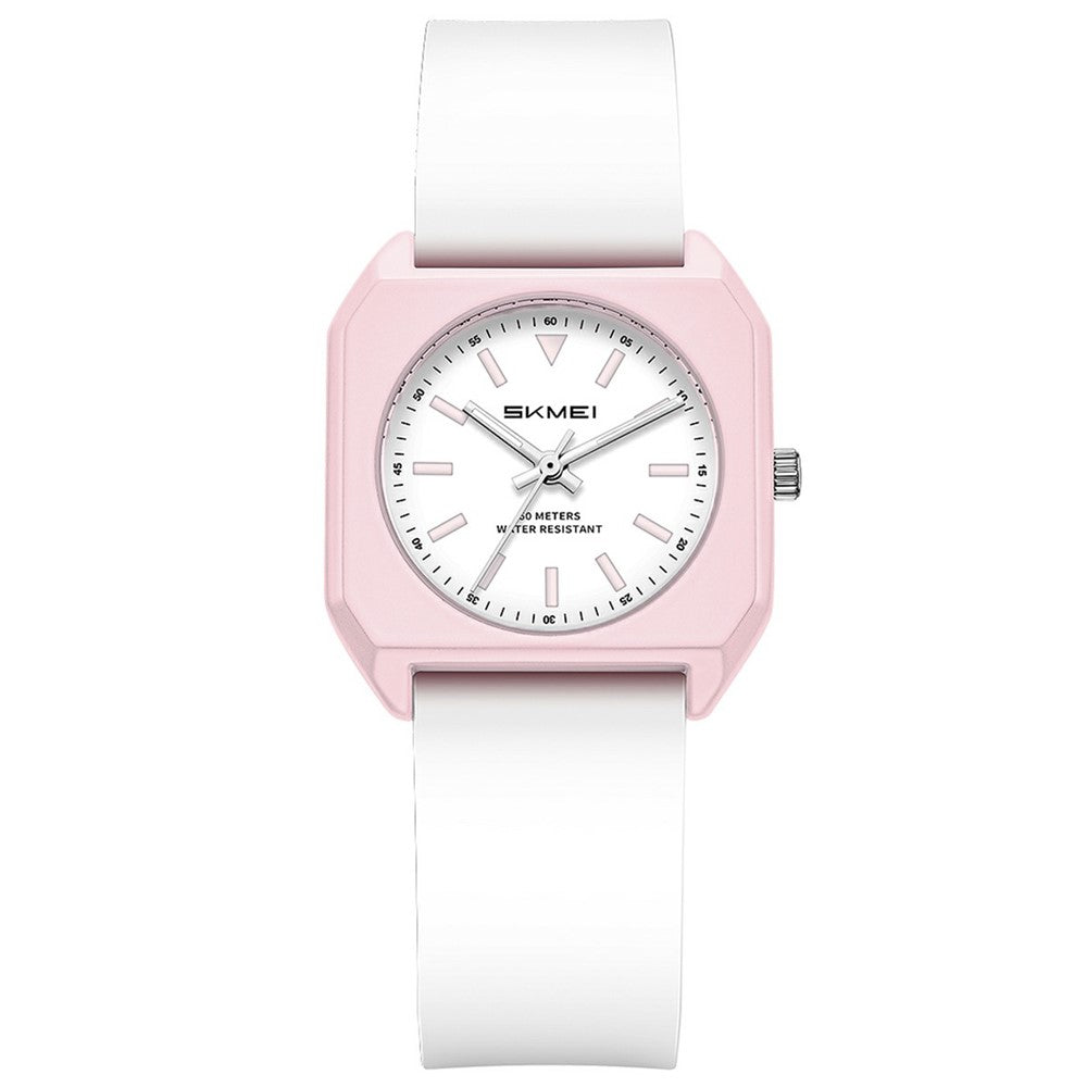 SKMEI 7089 Women Student Quartz Watch Stylish Square Wrist Watch