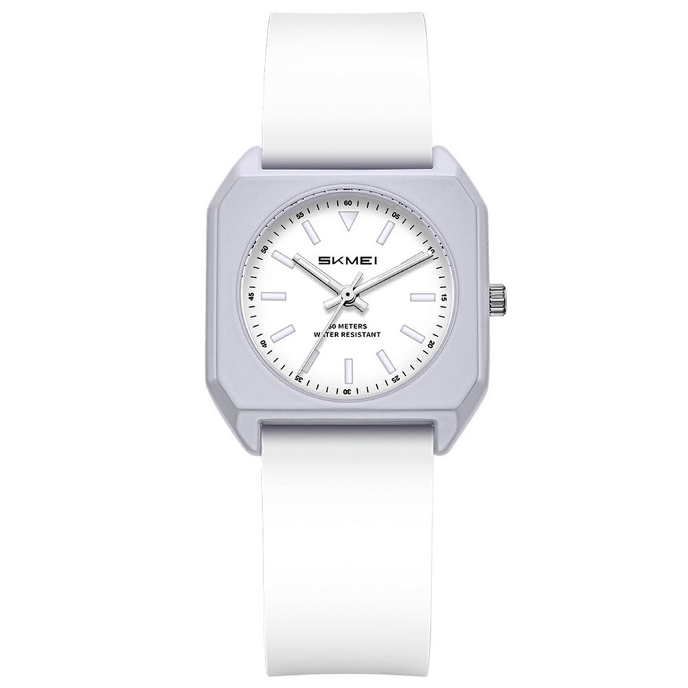 SKMEI 7089 Women Student Quartz Watch Stylish Square Wrist Watch