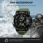 SKMEI 2222 Outdoor Sports Multi-function Electronic Watch 50m Waterproof Luminous Stopwatch