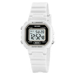 SKMEI 2326 Digital Electronic Watch for Students, Square LED Display, 50M Water Resistant