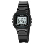 SKMEI 2326 Digital Electronic Watch for Students, Square LED Display, 50M Water Resistant