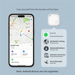 Keychain Design Smart Tracker for iOS Only, Mini Item Anti-Lost Device Global Finder