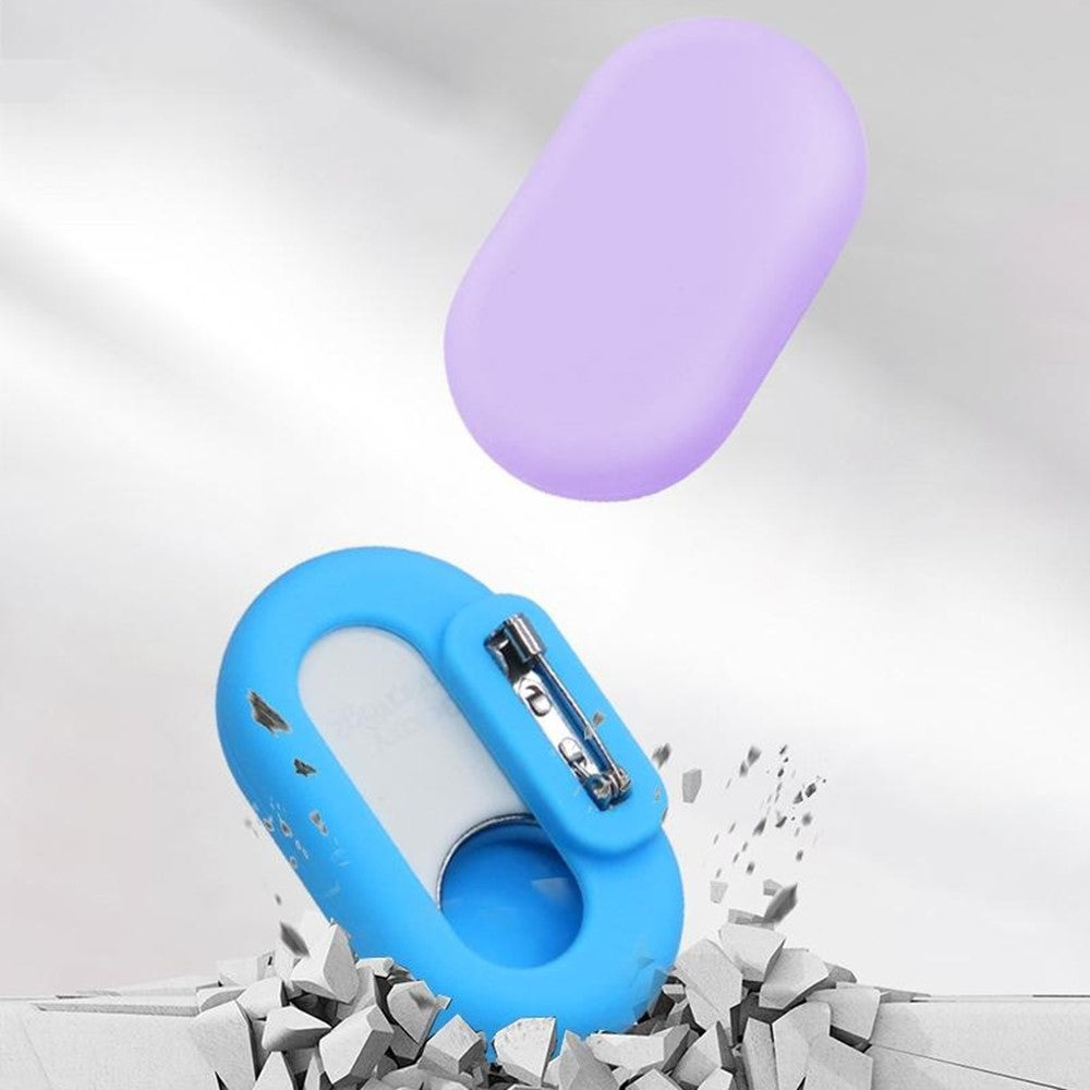 For Samsung Galaxy SmartTag2 Silicone Case with Safety Pin Tracker Holder Cover